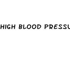 high blood pressure causing blurry vision