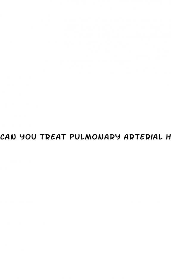 can you treat pulmonary arterial hypertension just with letairis and adcirca