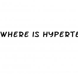 where is hypertension headache