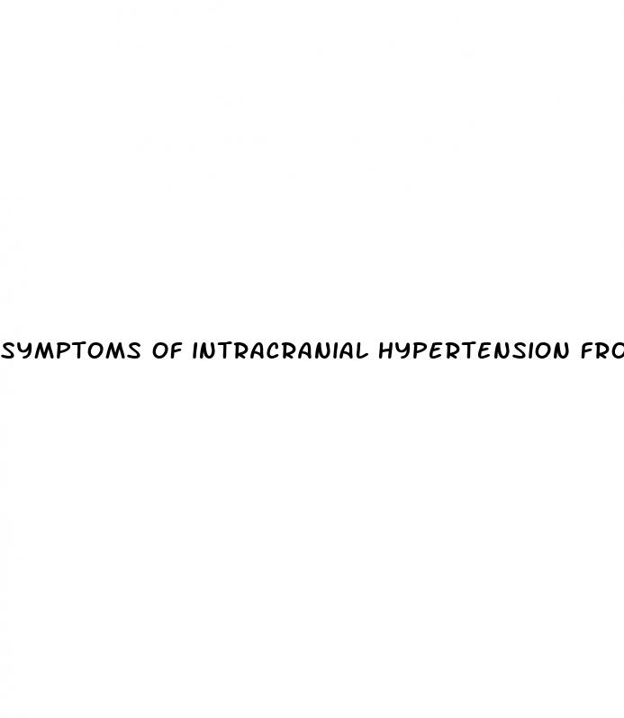 symptoms of intracranial hypertension from doxycycline
