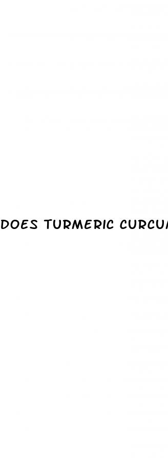 does turmeric curcumin cause high blood pressure