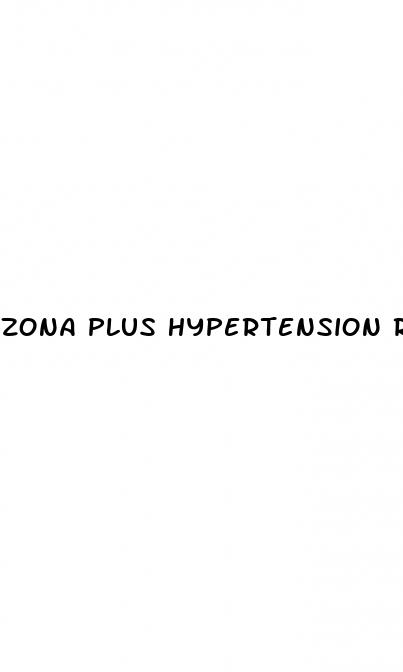 zona plus hypertension relief device