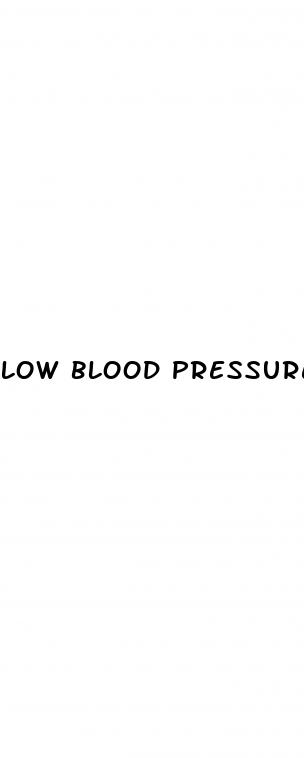 low blood pressure heart valve