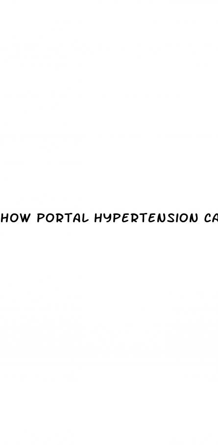 how portal hypertension causes hemorrhoids