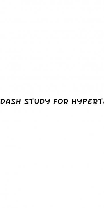 dash study for hypertension