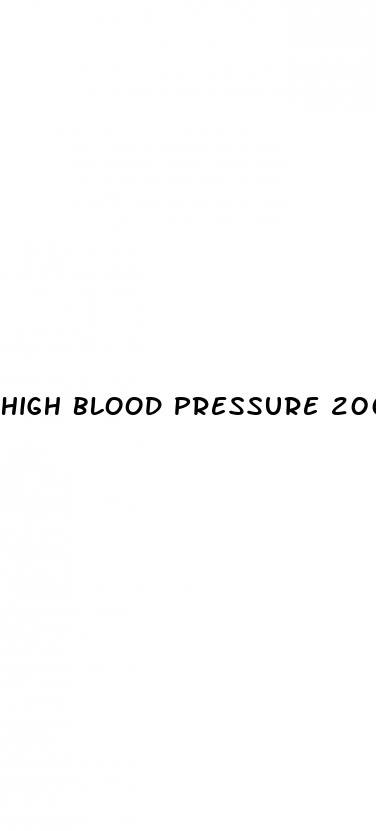 high blood pressure 200 90