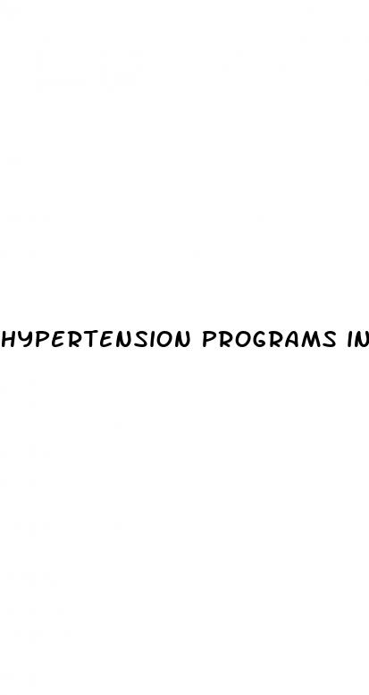 hypertension programs in the philippines