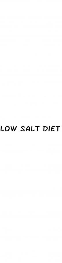 low salt diet recipes for high blood pressure