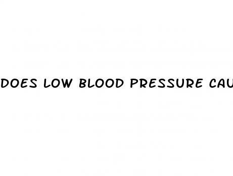 does low blood pressure cause yawning