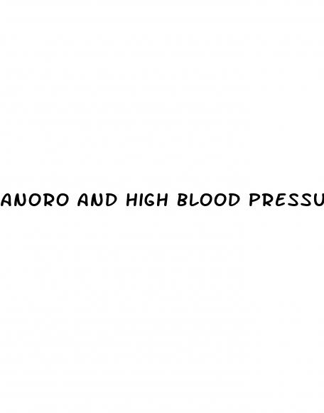 anoro and high blood pressure