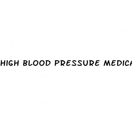 high blood pressure medication hair loss