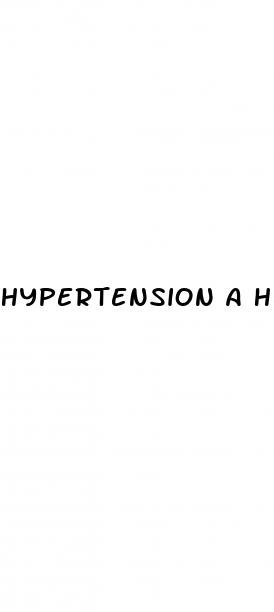 hypertension a heart condition