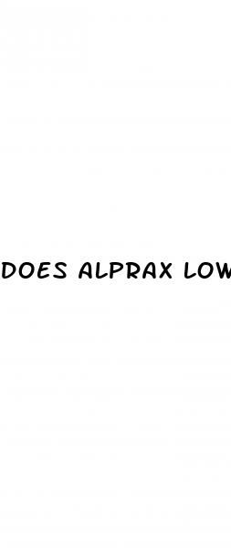 does alprax lower blood pressure