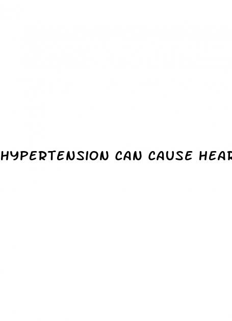 hypertension can cause heart muscle to thicken