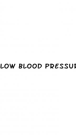 low blood pressure in left arm