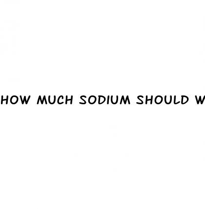 how much sodium should we consume to prevent hypertension