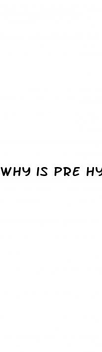 why is pre hypertension dangerous