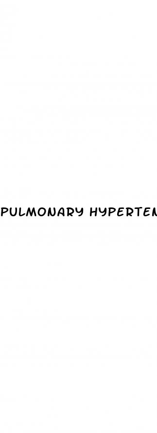 pulmonary hypertension 45 mmhg