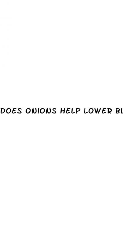 does onions help lower blood pressure