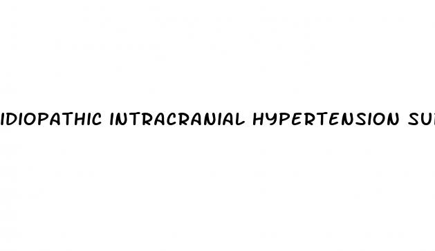 idiopathic intracranial hypertension support group