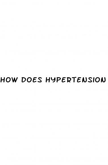 how does hypertension cause renal damage