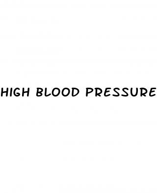 high blood pressure at 45