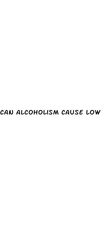 can alcoholism cause low blood pressure