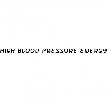 high blood pressure energy drinks