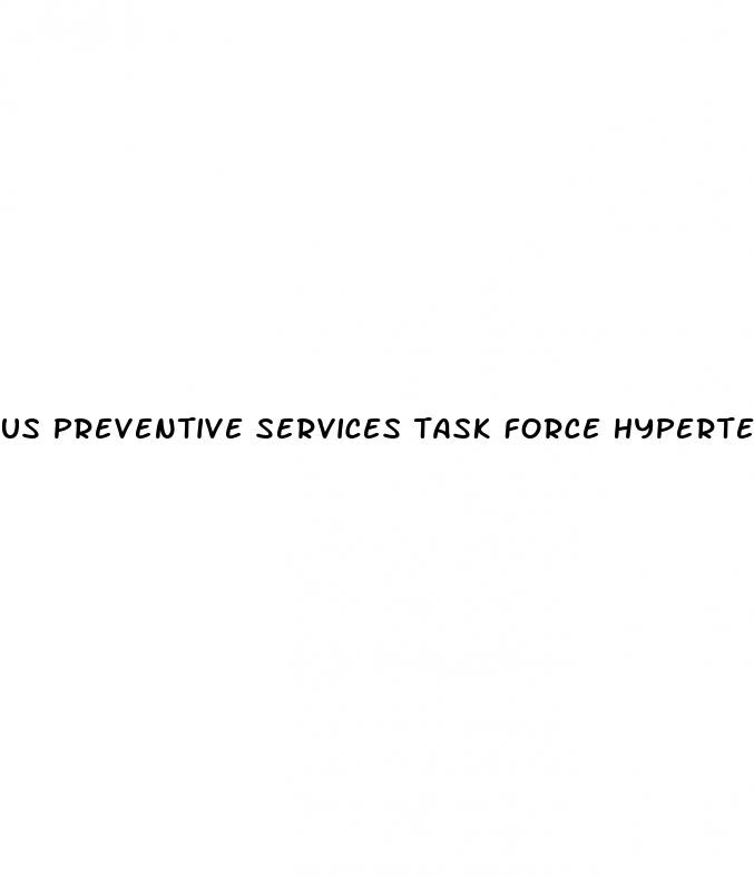 us preventive services task force hypertension guidelines