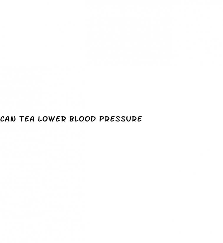 can tea lower blood pressure