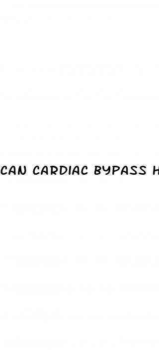 can cardiac bypass help with pulmonary hypertension
