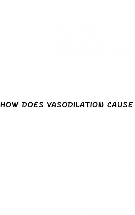 how does vasodilation cause hypertension