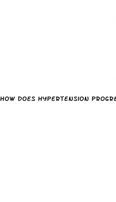 how does hypertension progress to heart failure