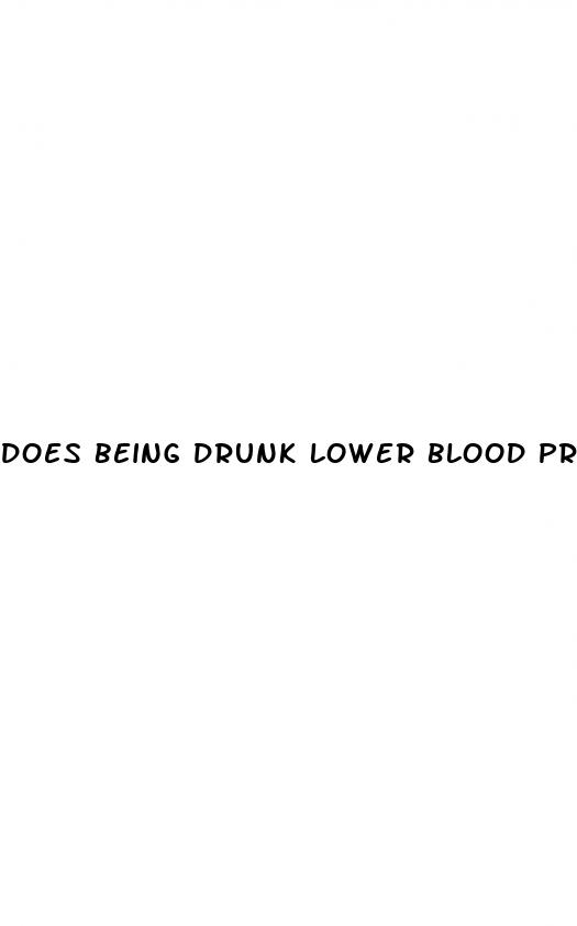 does being drunk lower blood pressure