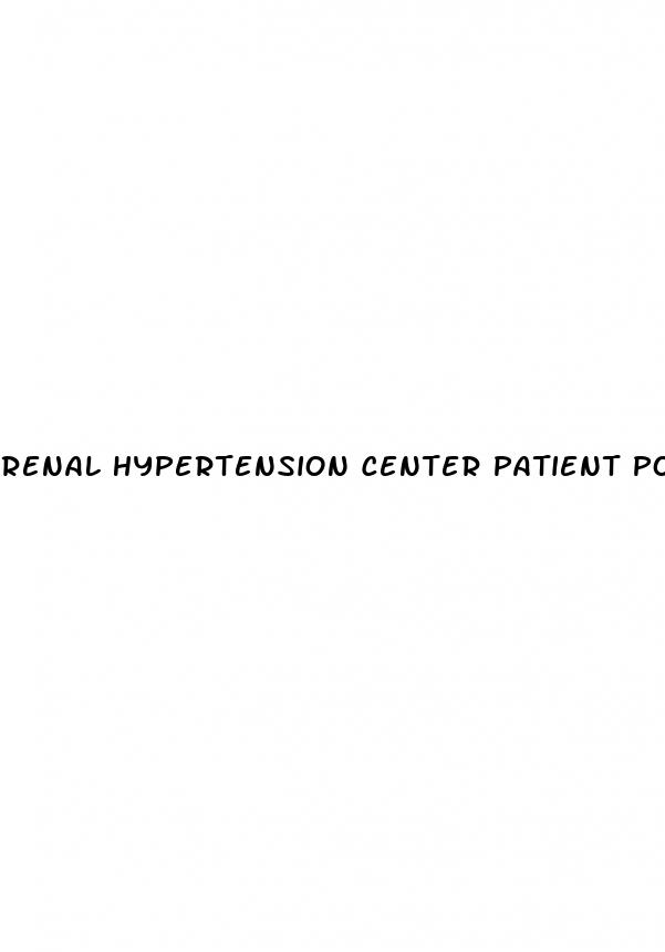 renal hypertension center patient portal
