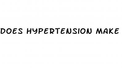 does hypertension make perfusion hearder