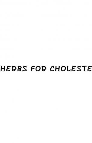 herbs for cholesterol and high blood pressure
