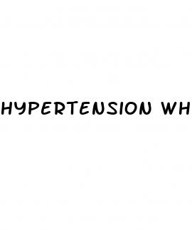 hypertension when to call doctor