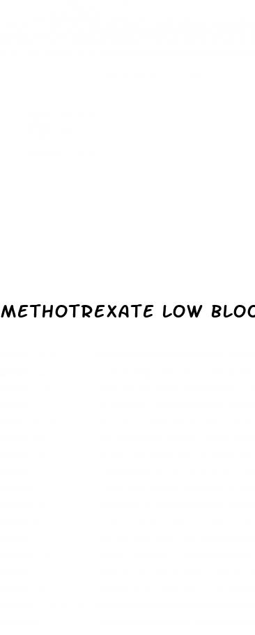 methotrexate low blood pressure