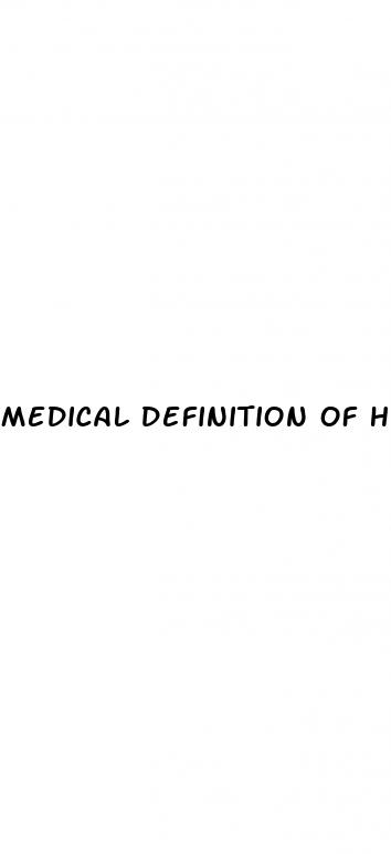 medical definition of hypertension