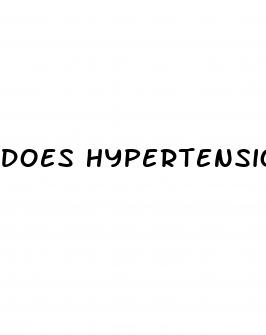 does hypertension cause glaucoma