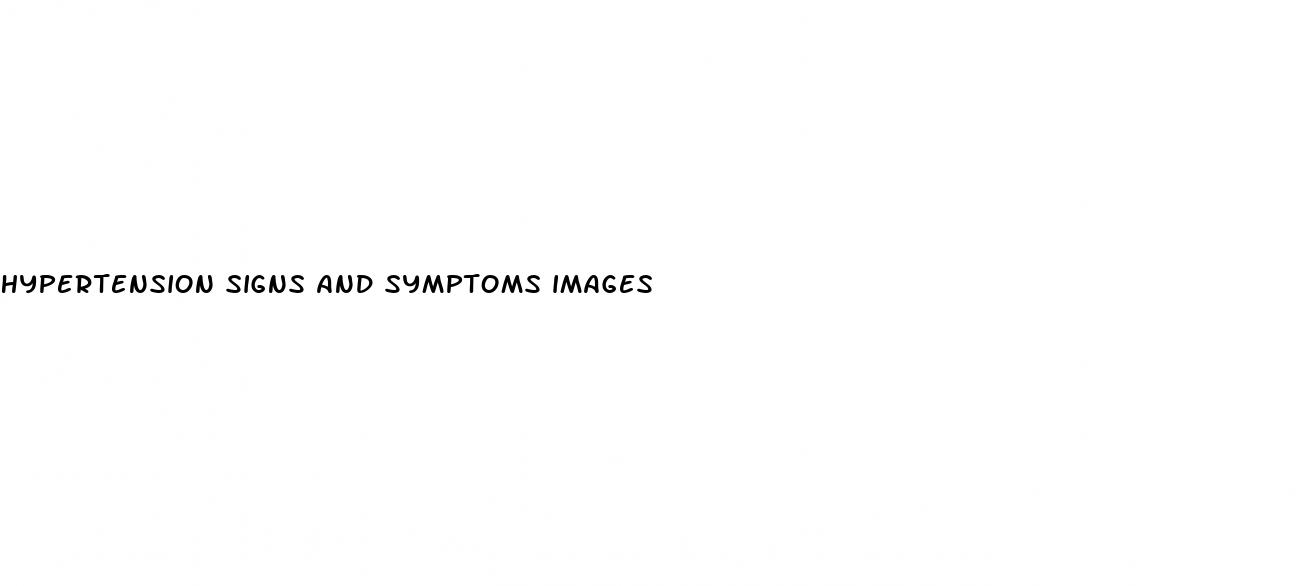 hypertension signs and symptoms images