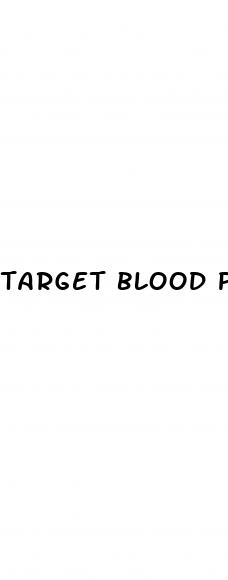 target blood pressure for hypertensive patients