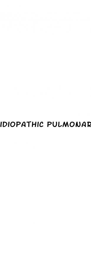 idiopathic pulmonary hypertension icd 10