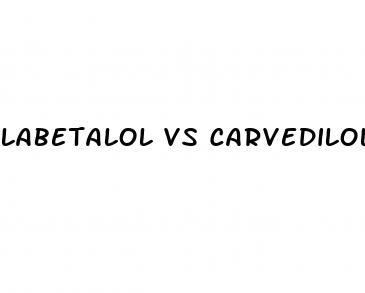 labetalol vs carvedilol hypertension