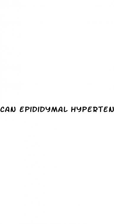 can epididymal hypertension cause stomach pain