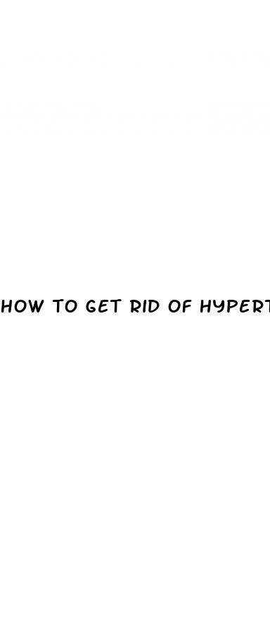 how to get rid of hypertension in neck