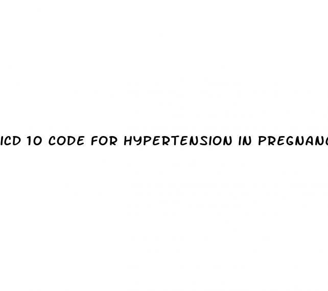icd 10 code for hypertension in pregnancy second trimester