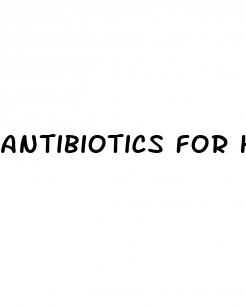 antibiotics for high blood pressure