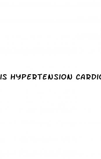 is hypertension cardiovascular disease
